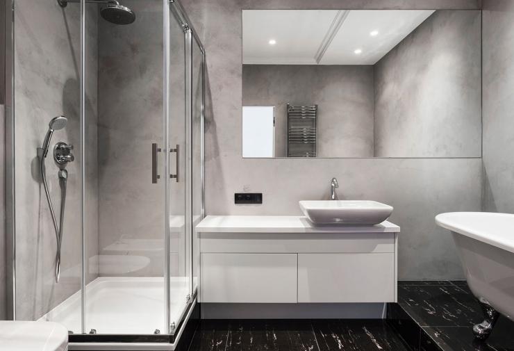 CDF cabine de douche carrrée