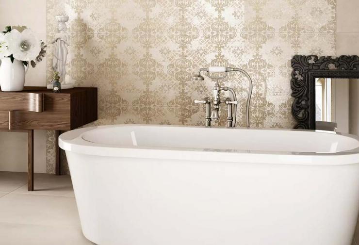 Quel carrelage pour une salle de bains rétro ?