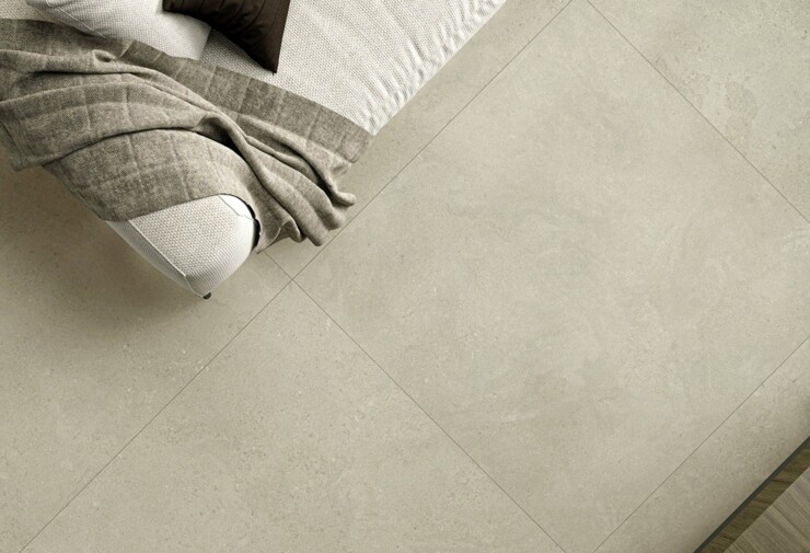 Notre sélection de carrelages effet béton ciré beige