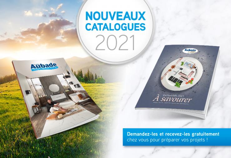 Faites le plein d’idées avec les catalogues Espace Aubade et Aubade Création chez Comptoir des fers